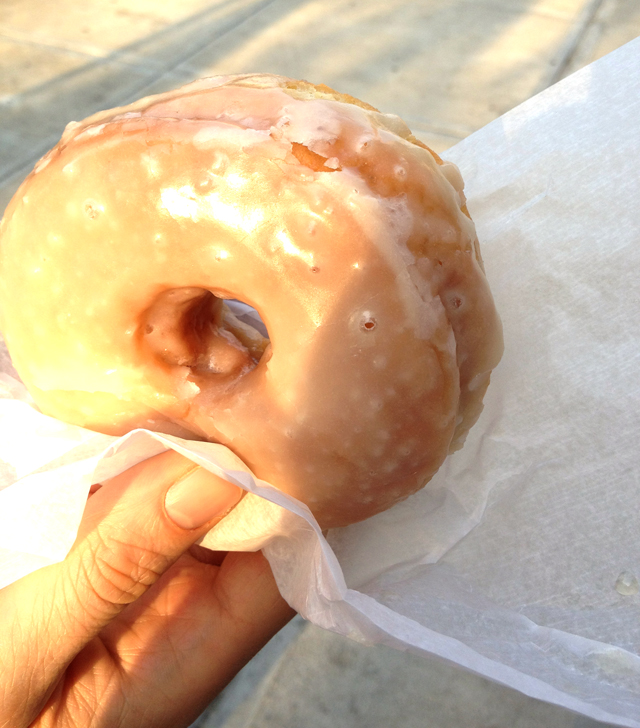 Glazed donut from Done-Well donuts