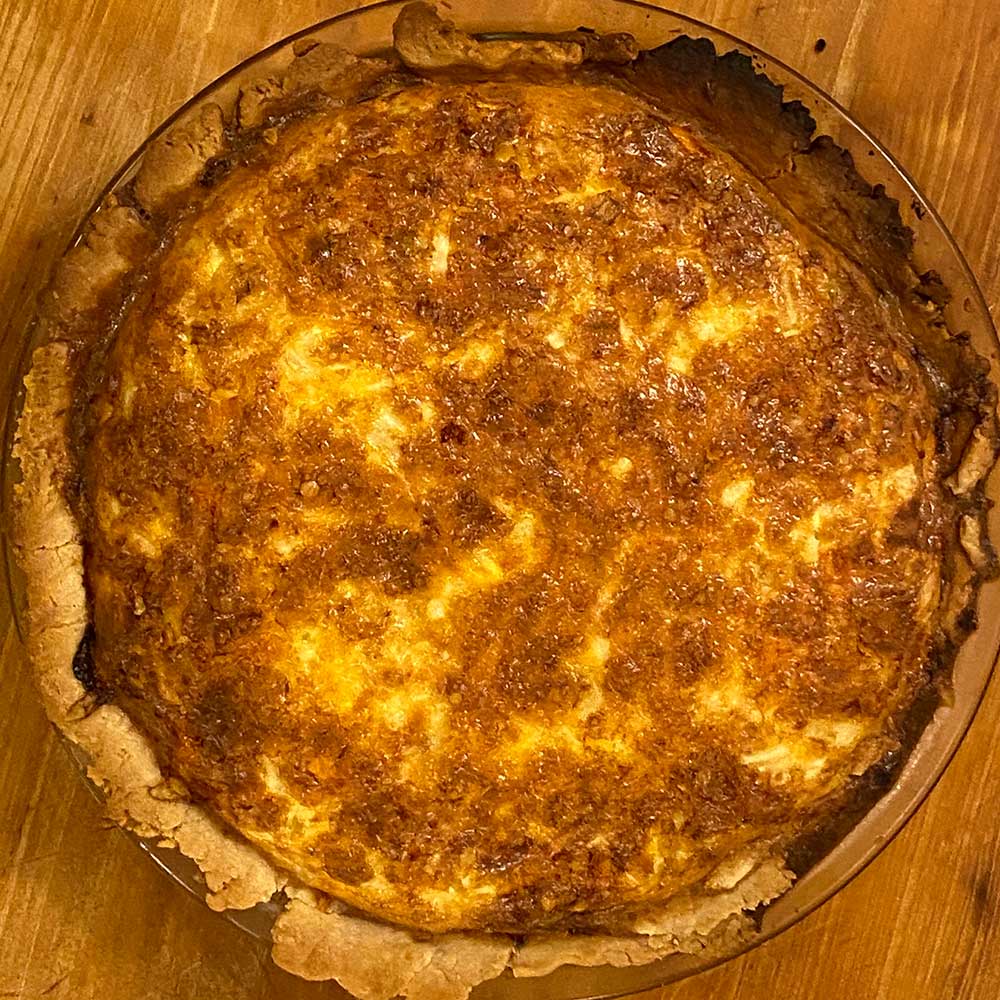 Quiche is for dinner