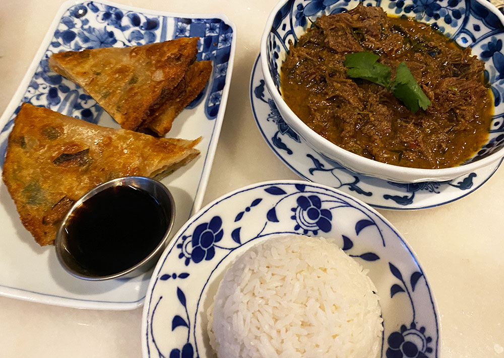 beef rendang at Fishmarket II