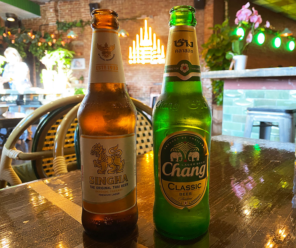 Beers at Chiang Mai
