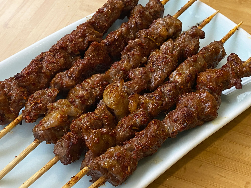 Meat skewer from Qing Xiang Yuan