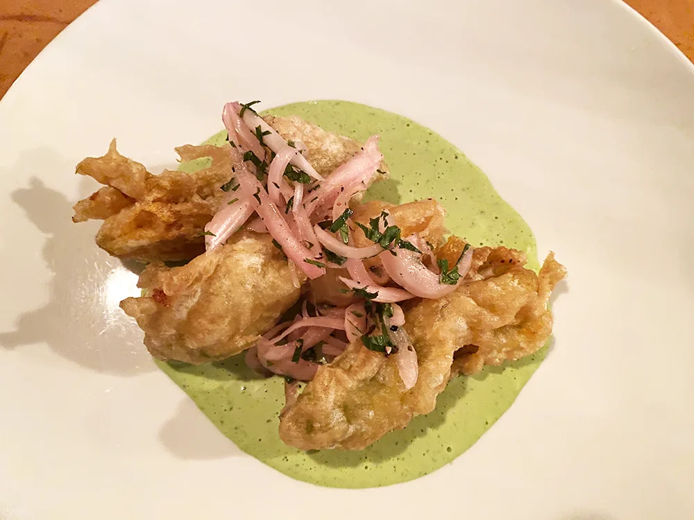 squash blossoms