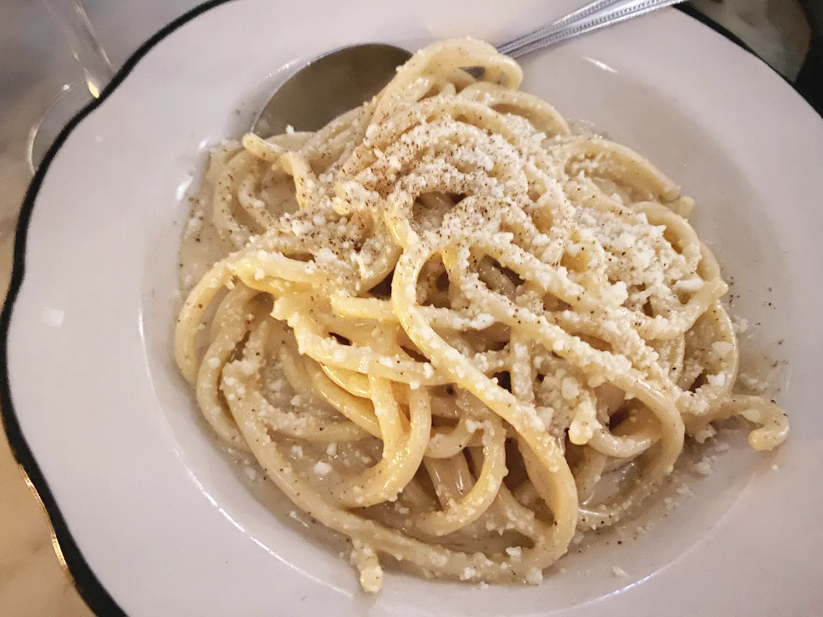 Cacio e Pepe from Leo