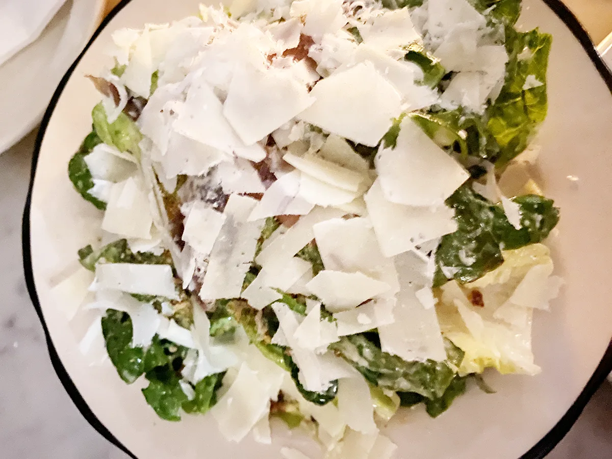 Caesar salad from Leo